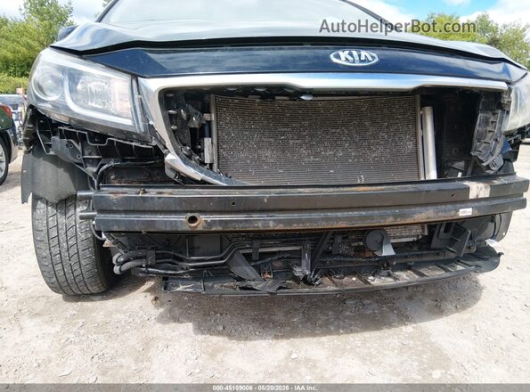KNDMB5C16G6133818 2016 KIA SEDONA Black უკანა სალონის ხედი