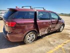 2016 Kia Sedona Lx Темно-бордовый vin: KNDMB5C16G6194943