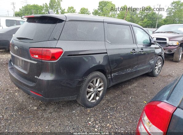 KNDMB5C16K6525772 2019 KIA SEDONA Black Rear right
