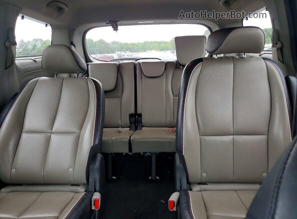 KNDMB5C16K6562269 2019 KIA SEDONA Серый Вид задних сидений