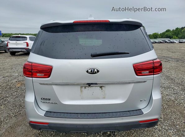 KNDMB5C16K6562269 2019 KIA SEDONA Серый Вид сзади