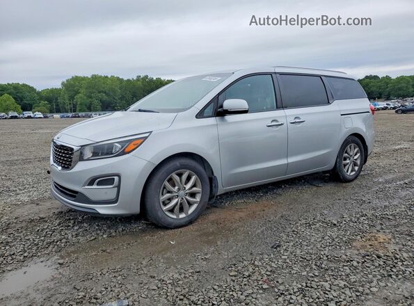 KNDMB5C16K6562269 2019 KIA SEDONA Серый Передняя левая четверть