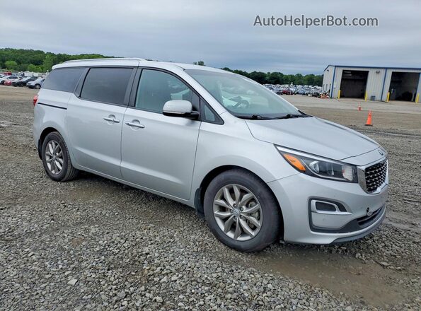 KNDMB5C16K6562269 2019 KIA SEDONA Серый Передняя правая четверть
