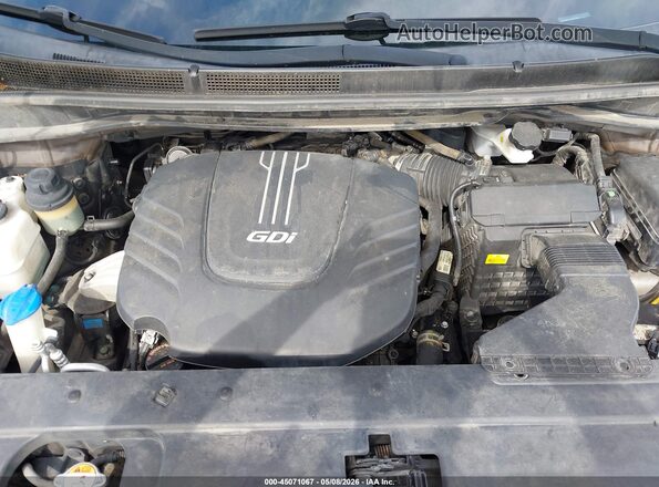 KNDMB5C17G6178685 2016 KIA SEDONA Коричневый Вид сзади