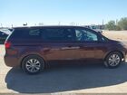 2017 Kia Sedona Lx Burgundy vin: KNDMB5C17H6221679