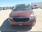 2017 Kia Sedona Lx Burgundy vin: KNDMB5C17H6221679