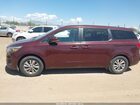 2017 Kia Sedona Lx Burgundy vin: KNDMB5C17H6221679