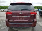 2017 Kia Sedona Lx Burgundy vin: KNDMB5C17H6226591