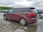 2017 Kia Sedona Lx Burgundy vin: KNDMB5C17H6226591