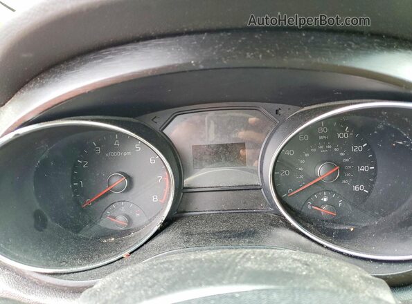 KNDMB5C17H6226591 2017 KIA SEDONA Burgundy Instrument cluster view