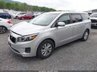 2017 Kia Sedona Lx Silver vin: KNDMB5C17H6229846