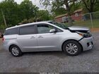 2017 Kia Sedona Lx Silver vin: KNDMB5C17H6229846