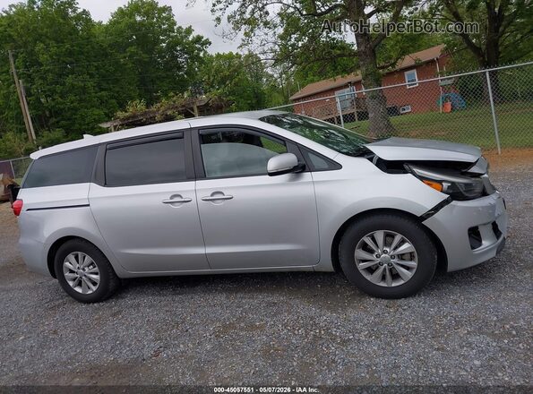 KNDMB5C17H6229846 2017 KIA SEDONA Silver Панорамний вид салону 360°