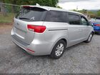 2017 Kia Sedona Lx Silver vin: KNDMB5C17H6229846