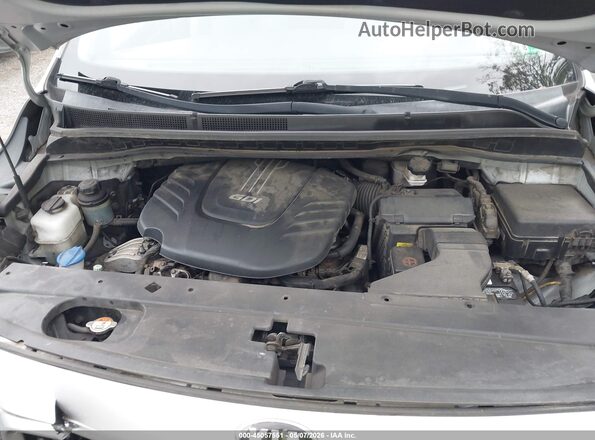 KNDMB5C17H6229846 2017 KIA SEDONA Silver Вид ззаду