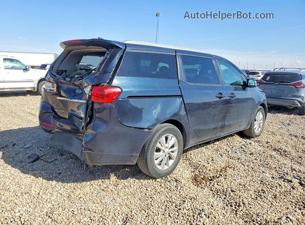 KNDMB5C17H6240331 2017 KIA SEDONA Black Հետևի աջ