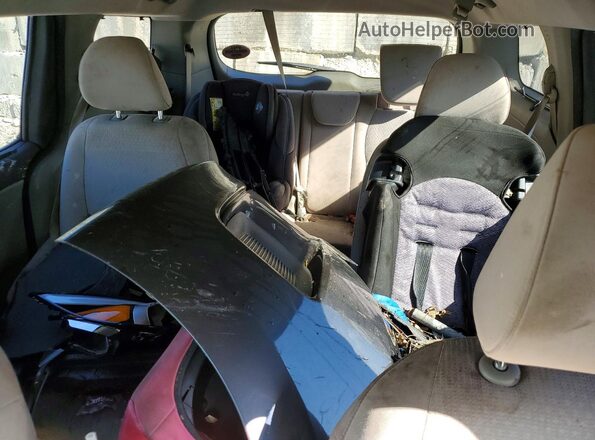 KNDMB5C18G6189517 2016 KIA SEDONA Gray Rear seats view