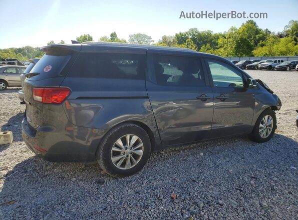 KNDMB5C18G6189517 2016 KIA SEDONA Gray Rear right