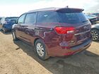 2017 Kia Sedona Lx Burgundy vin: KNDMB5C18H6266307