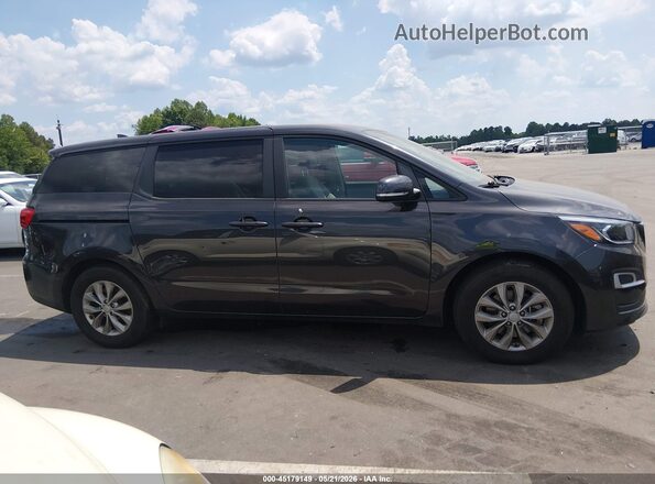 KNDMB5C18K6549104 2019 KIA SEDONA Серый Вид задней части салона