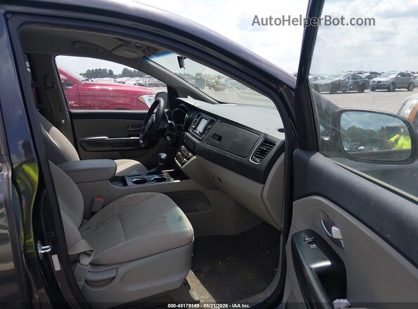 KNDMB5C18K6549104 2019 KIA SEDONA Серый Вид салона спереди