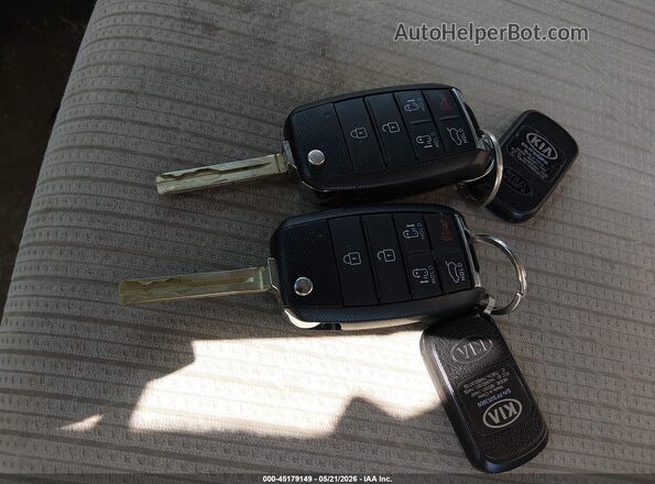 KNDMB5C18K6549104 2019 KIA SEDONA Серый Вид панели приборов