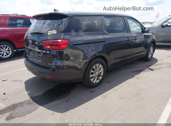 KNDMB5C18K6549104 2019 KIA SEDONA Серый Задняя правая четверть
