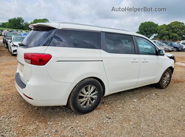KNDMB5C19G6164402 2016 KIA SEDONA Белый Задняя правая четверть