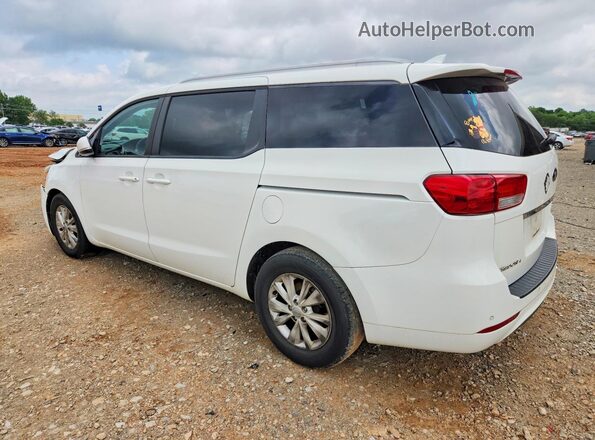 KNDMB5C19G6164402 2016 KIA SEDONA Белый Задняя левая четверть
