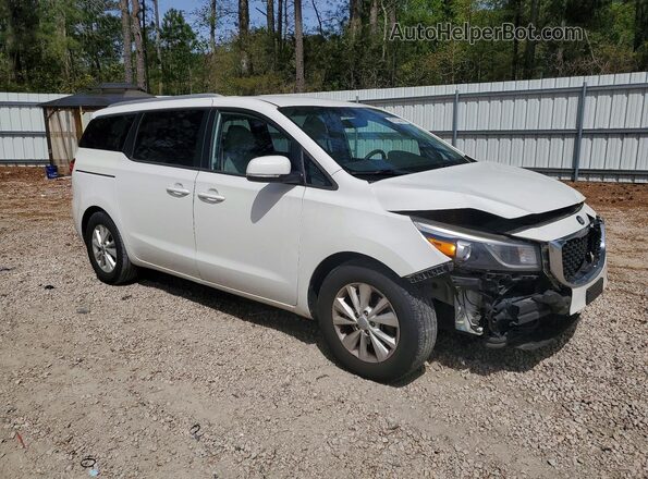 KNDMB5C19G6188344 2016 KIA SEDONA White Առջևի աջ