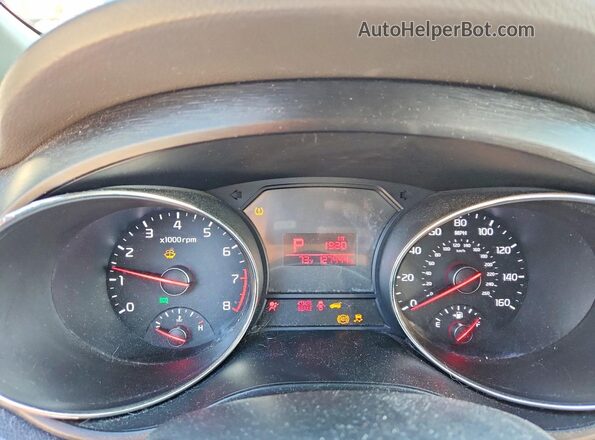 KNDMB5C19G6195004 2016 KIA SEDONA Черный Вид щитка приборов