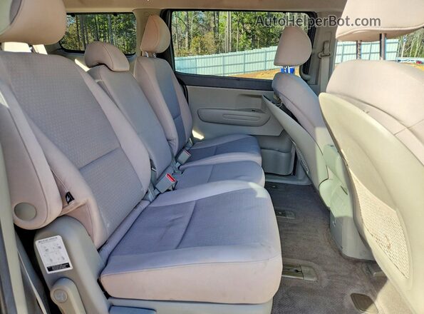 KNDMB5C19G6195004 2016 KIA SEDONA Черный Вид задней части салона