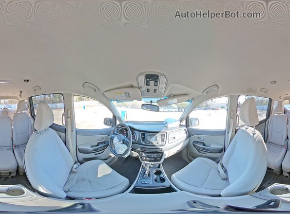 KNDMB5C19G6195004 2016 KIA SEDONA Черный Панорамный вид салона 360°