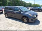 2017 Kia Sedona Lx Gray vin: KNDMB5C19H6284346