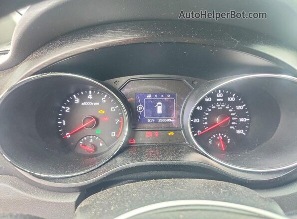 KNDMB5C19H6284413 2017 KIA SEDONA Бордовый Вид щитка приборов