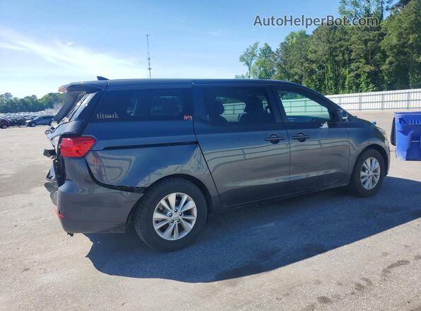 KNDMB5C19H6306362 2017 KIA SEDONA Gray Tył prawy