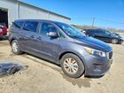 2017 Kia Sedona Lx Gray vin: KNDMB5C19H6326952 2017 Kia Sedona Lx Gray vin: KNDMB5C19H6326952