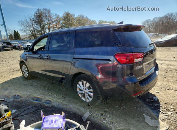 KNDMB5C19H6326952 2017 KIA SEDONA Gray Հետևի ձախ