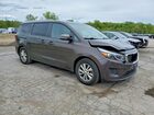 2017 Kia Sedona Lx Коричневый vin: KNDMB5C19H6336302