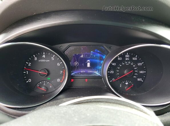 KNDMB5C19H6336302 2017 KIA SEDONA Коричневый Вид щитка приборов
