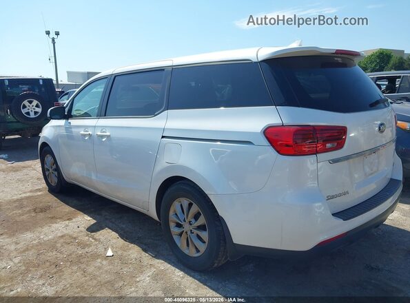 KNDMB5C19K6540766 2019 KIA SEDONA White Задня ліва чверть