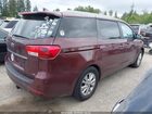 2016 Kia Sedona Lx Burgundy vin: KNDMB5C1XG6085790