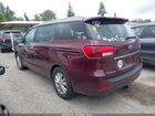2016 Kia Sedona Lx Burgundy vin: KNDMB5C1XG6085790