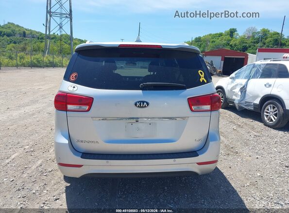 KNDMB5C1XH6254790 2017 KIA SEDONA Silver 