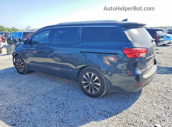 KNDMC5C19G6147872 2016 KIA SEDONA Blue Задня ліва чверть