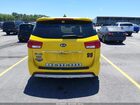2016 Kia Sedona Sx Luxury Yellow vin: KNDME5C14G6146655