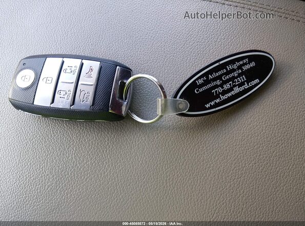 KNDME5C14G6146655 2016 KIA SEDONA Yellow Widok deski rozdzielczej