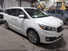2018 Kia Sedona Sx Limited White vin: KNDME5C15J6359668