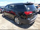 2016 Kia Sedona Sx Luxury Черный vin: KNDME5C18G6127686