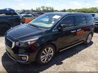 2016 Kia Sedona Sx Luxury Черный vin: KNDME5C18G6127686